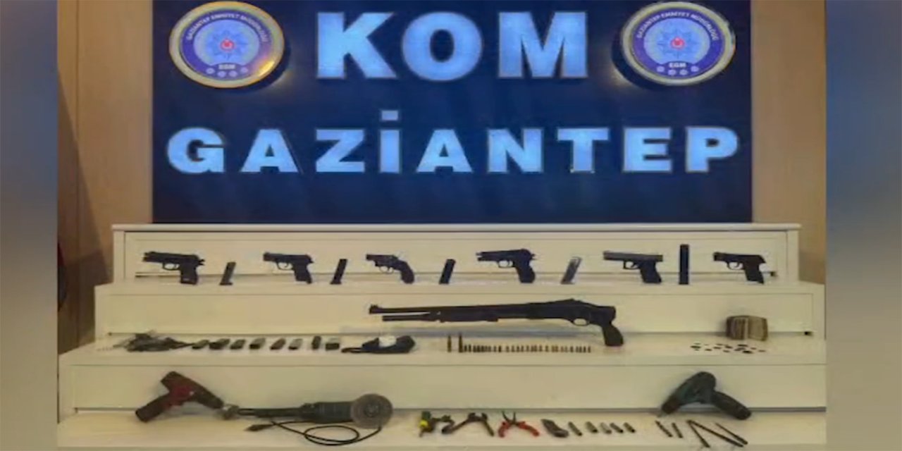 Gaziantep’te silah ve tarihi eser operasyonu: 1 şüpheli yakalandı