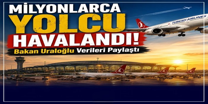 2026'nın ilk 7 ayında hava yoluyla 138,7 milyon yolcu seyahat etti