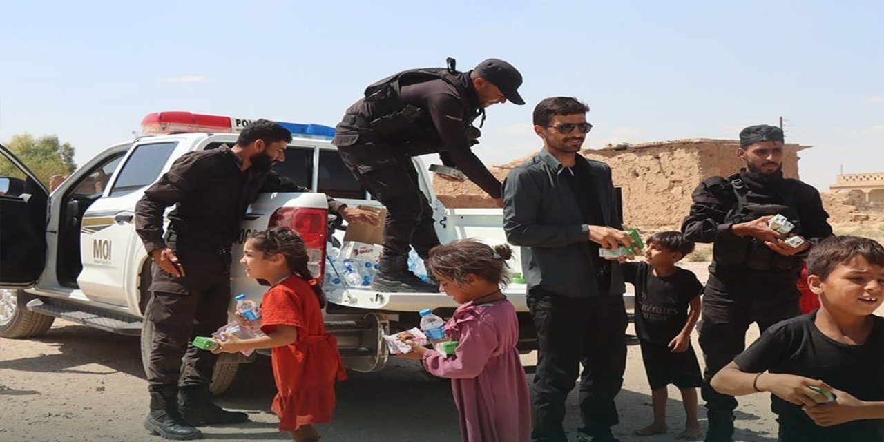 Yerinden edilmiş Suriyelilerin ilk organize konvoyu 7 yıl sonra Rasulayn'a geri döndü