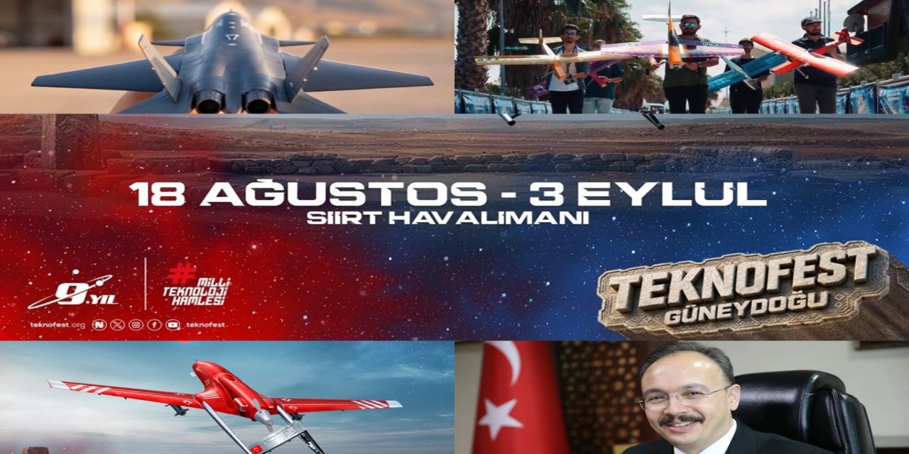 Siirt, TEKNOFEST 2026’ya hazırlanıyor: Savaşan İHA’lar gökyüzüne çıkacak