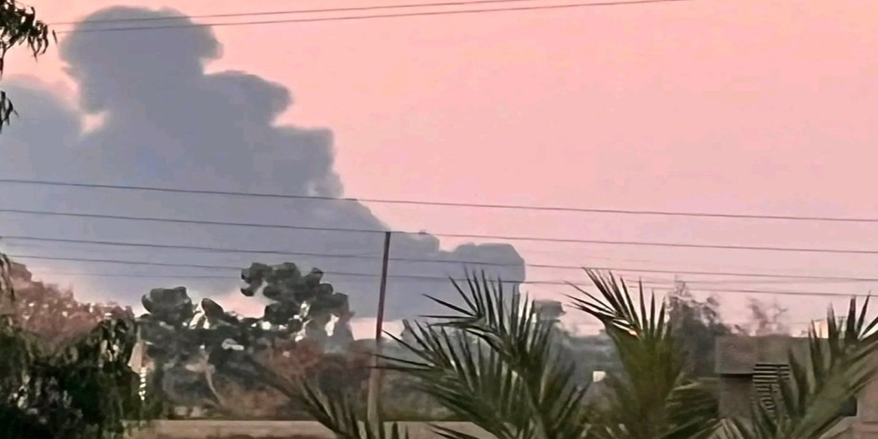 Libya'daki Zaviye enerji  santraline saldırı