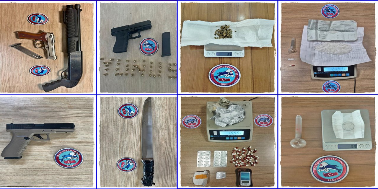 Afyonkarahisar’da aranan 15 şahıs yakalandı
