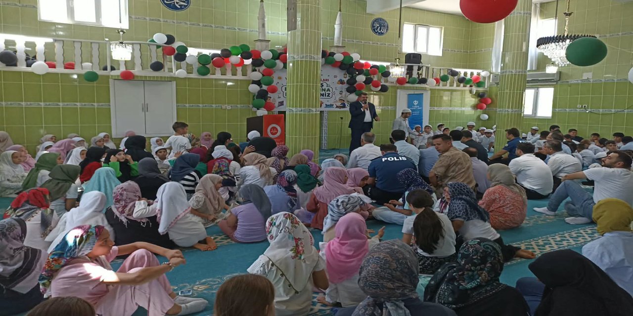 Yaz Kur'an Kursları kapanış töreni düzenlendi
