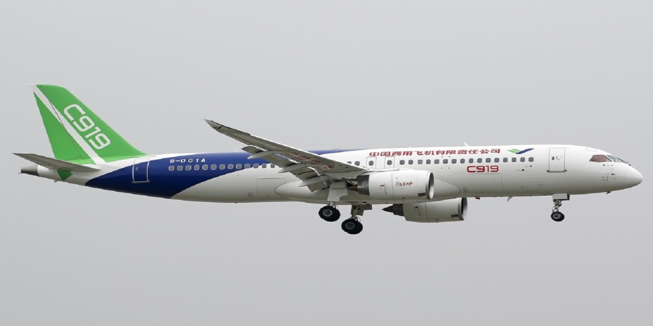 Çin'in yerli yolcu uçağı C919 ilk uluslararası ticari uçuşunu gerçekleştirecek