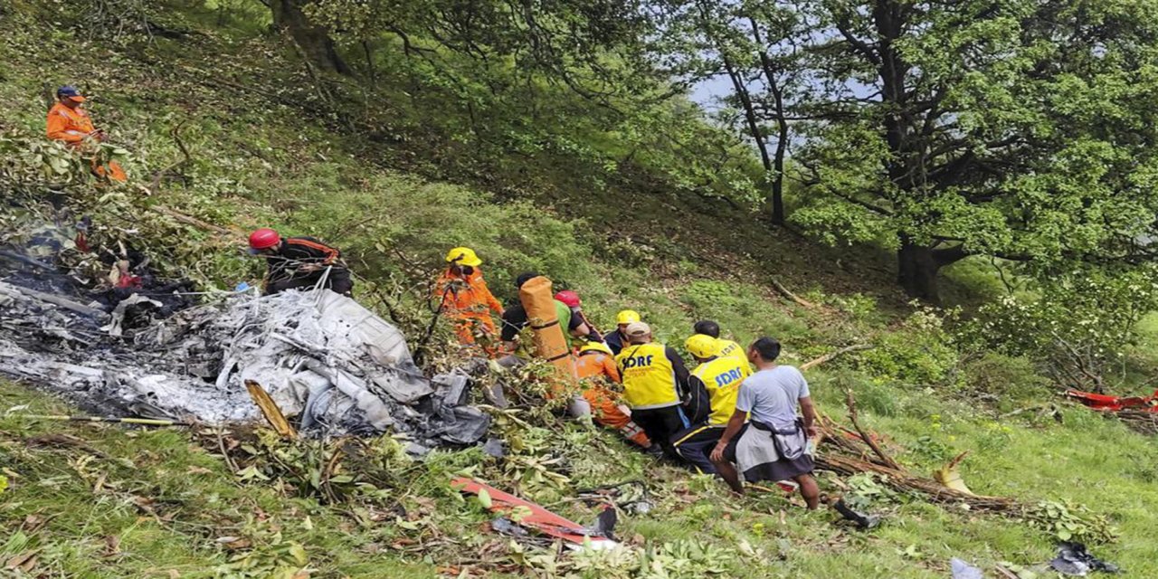 Almanya'da helikopter kazası: Pilot hayatını kaybetti