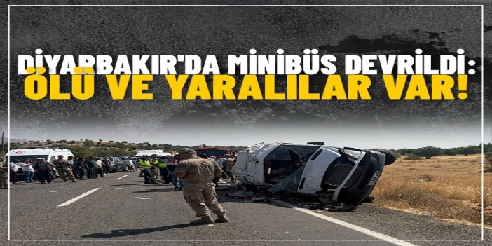 Diyarbakır-Bingöl yolunda feci kaza: 3 ölü 12 yaralı