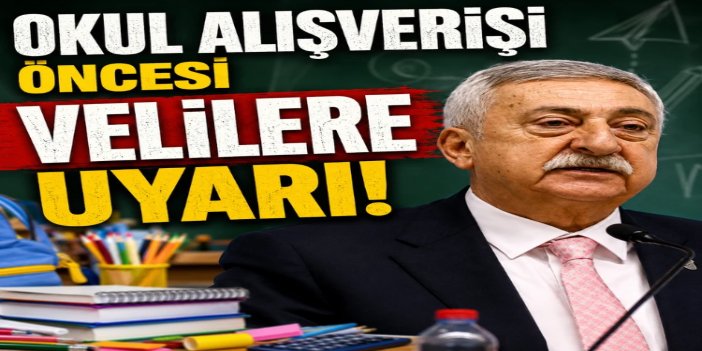 Palandöken’den okul alışverişi uyarısı: Merdiven altı ürünlerden uzak durun