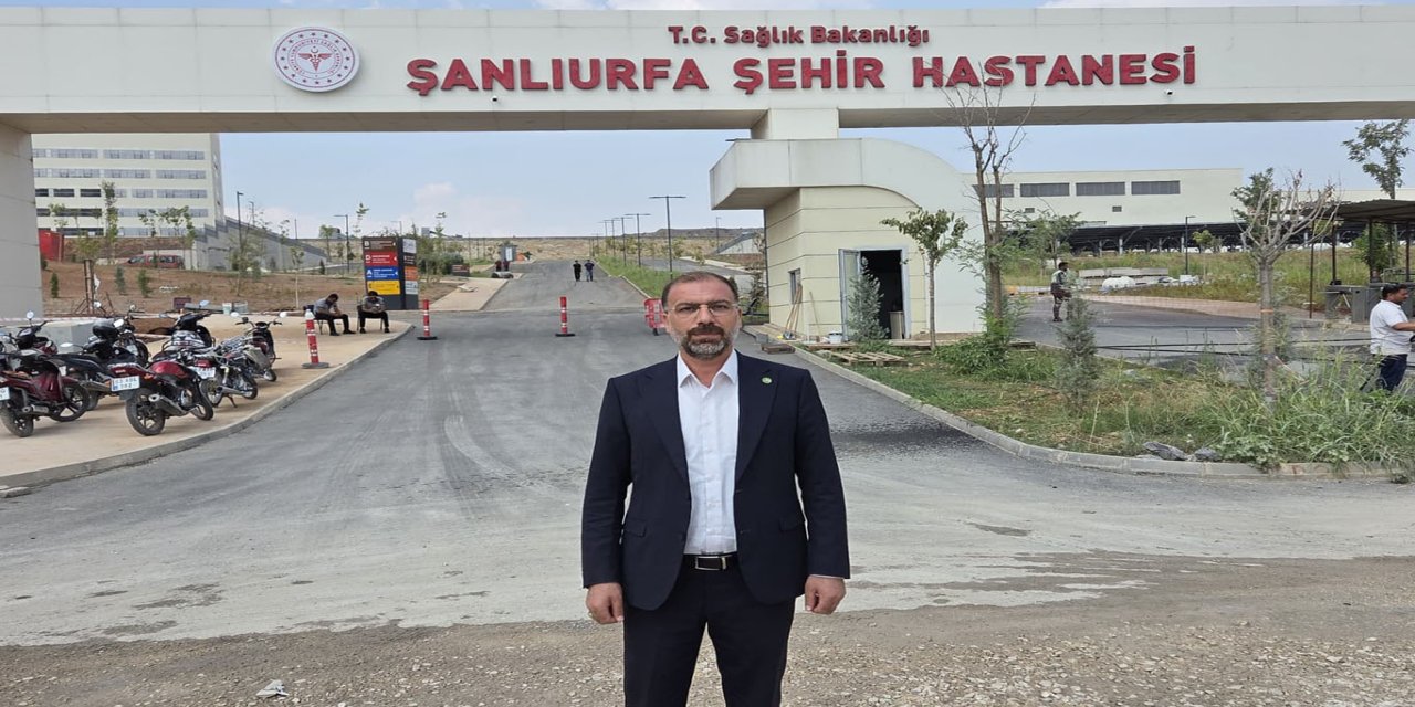 HÜDA PAR İl Başkanı Polat'tan Şehir Hastanesi eleştirisi: Bir varmış, bir yokmuş