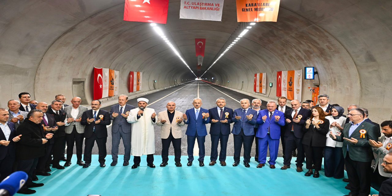 Çamlıhemşin Tünelli Geçişi hizmete açıldı
