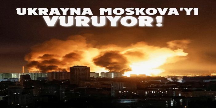 Ukrayna yüzlerce İHA ile Moskova'yı vurdu