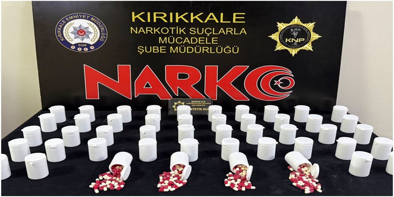 Kırıkkale’de uyuşturucu operasyonu