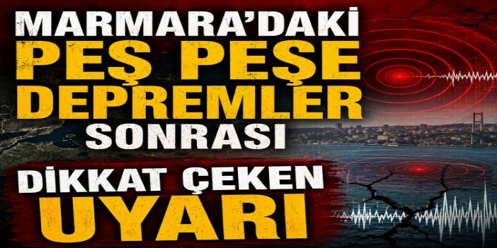 İstanbul’da gece boyunca yaklaşık 50 küçük sarsıntı yaşandı