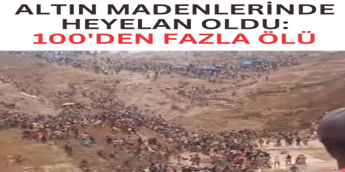 Orta Afrika Cumhuriyeti'ndeki altın madeninde heyelan: 100'den fazla ölü