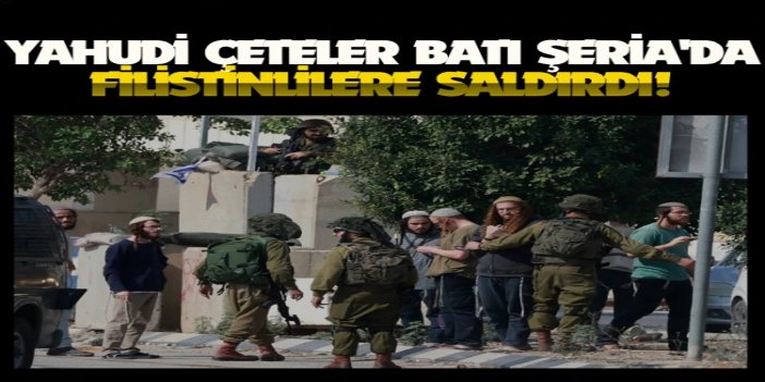 Yahudi çeteler Batı Şeria'da Filistinlilere saldırdı: 7 yaralı