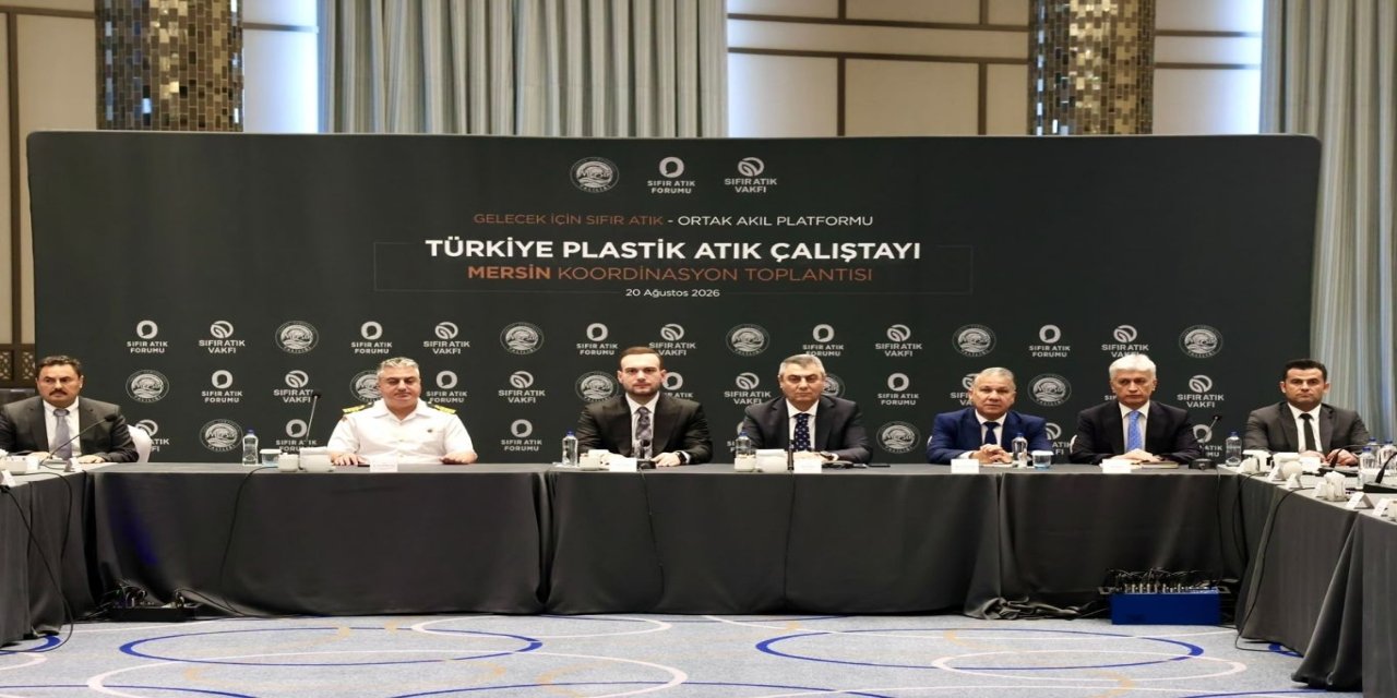 Mersin'de plastik kirliliğiyle mücadele için kurumlar bir araya geldi