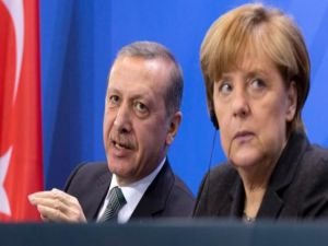 Cumhurbaşkanı Erdoğan, Merkel ile görüştü