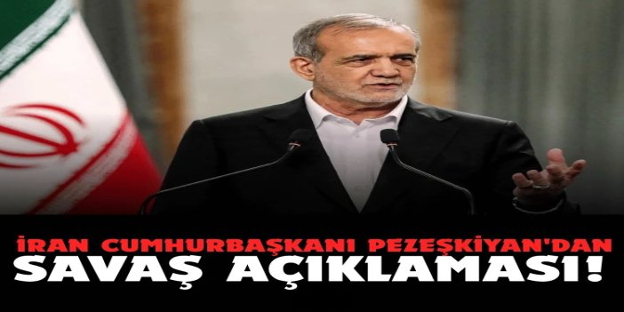 Pezeşkiyan: Muktedir konumdayken savaşa son verelim