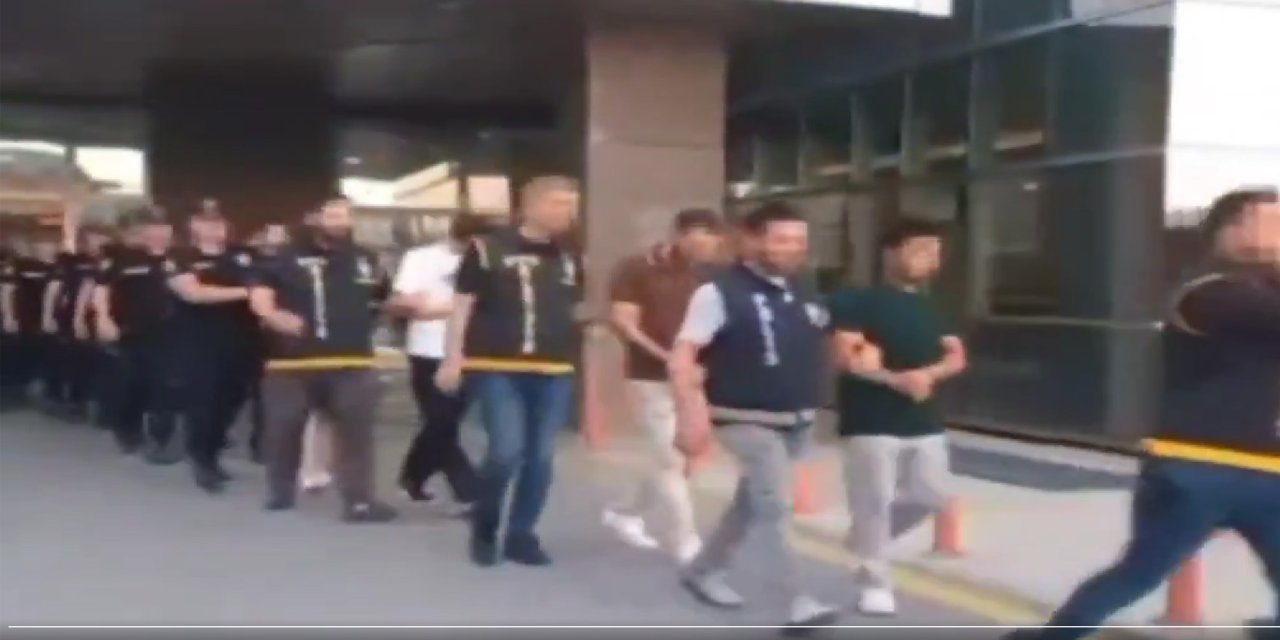 Manisa merkezli operasyonda 36 şüpheli tutuklandı