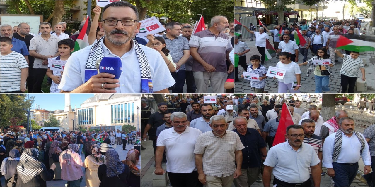 Malatya'dan Gazze'ye destek: İnsani yardım bir lütuf değil, evrensel bir haktır