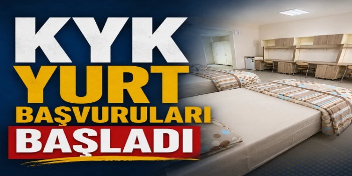 Yurt başvuruları başladı