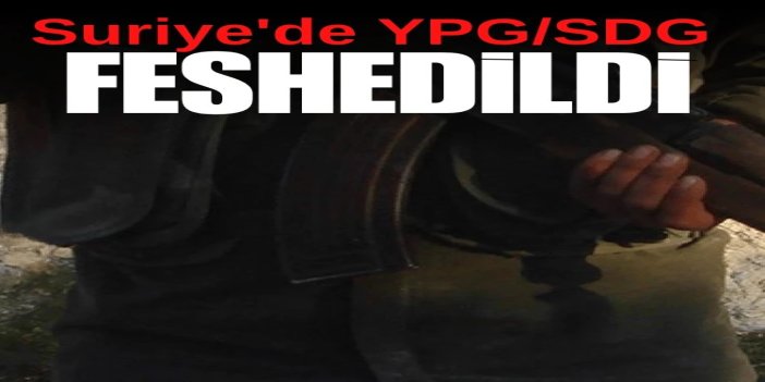 Suriye'deki SDG/YPG feshedildi