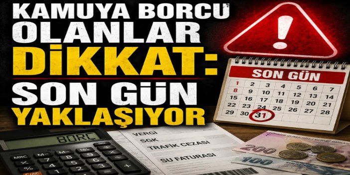 Vergi ve prim borçlarında yapılandırma için son başvuru 31 Ağustos
