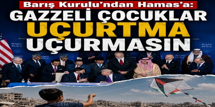 Gazze'de çocukların uçurduğu uçurtmalar "silahlı faaliyet" sayıldı