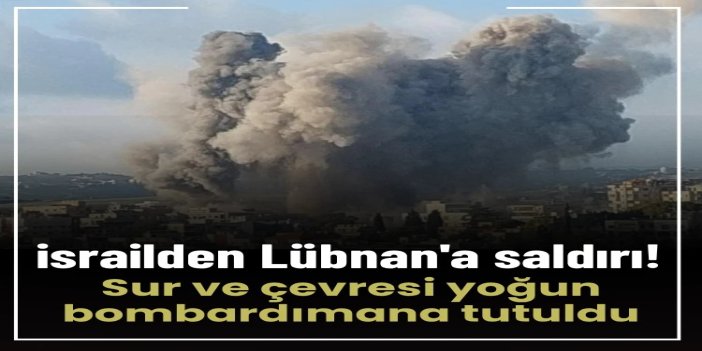 Siyonist rejim ateşkesi hiçe sayarak Lübnan'ın güneyine saldırdı
