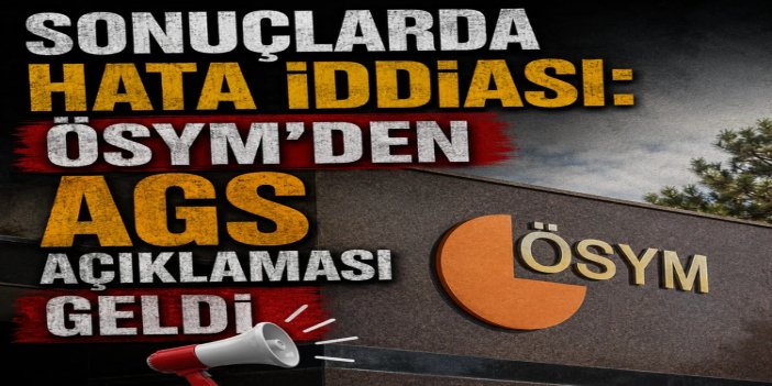 ÖSYM 2026 MEB AGS puan hesaplamalarını güncelleyecek
