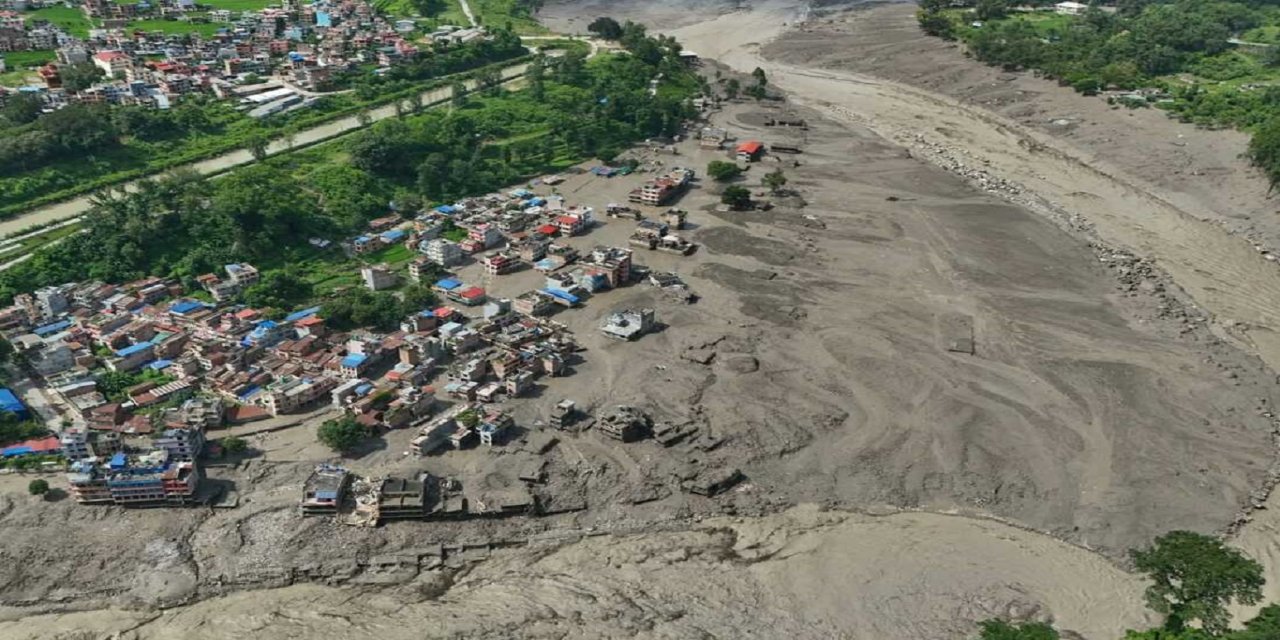Nepal'deki sel felaketinde ölü sayısı 95'e yükseldi