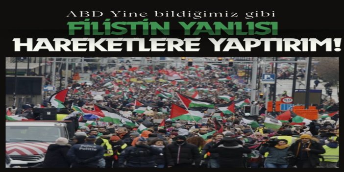 ABD, Filistin yanlısı hareketlere karşı yaptırımlar uyguladı