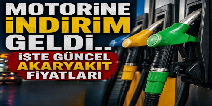 Motorine indirim geldi