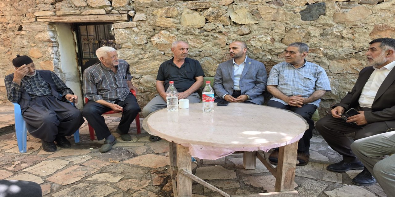 HÜDA PAR Palu’daki köy sorunlarının takipçisi oluyor