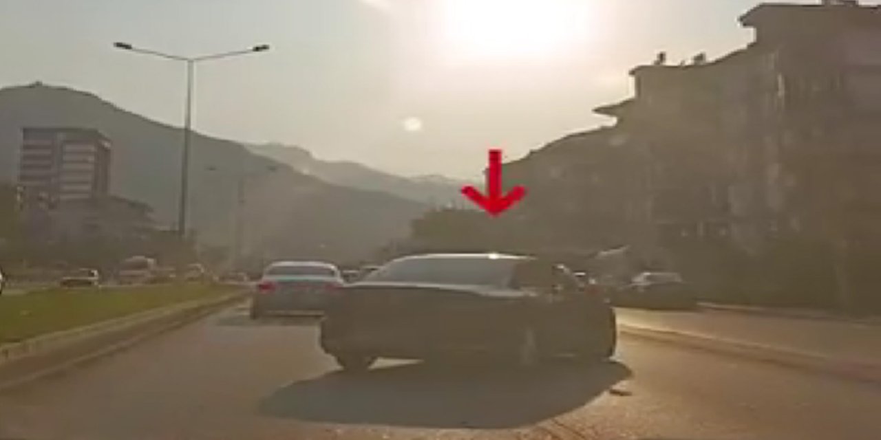 Denizli’de makas atan sürücüye 90 bin lira ceza