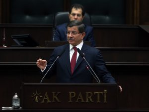 Başbakan Davutoğlu, grup toplantısında konuştu