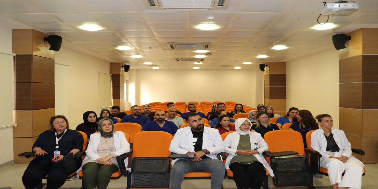 Şanlıurfa'da sağlık çalışanlarına KKKA eğitimi