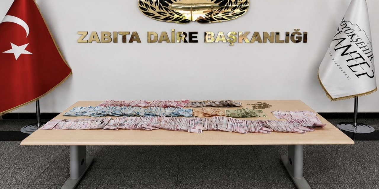 Gaziantep'te dilencilik yapan şahsın üzerinden 64 bin TL çıktı