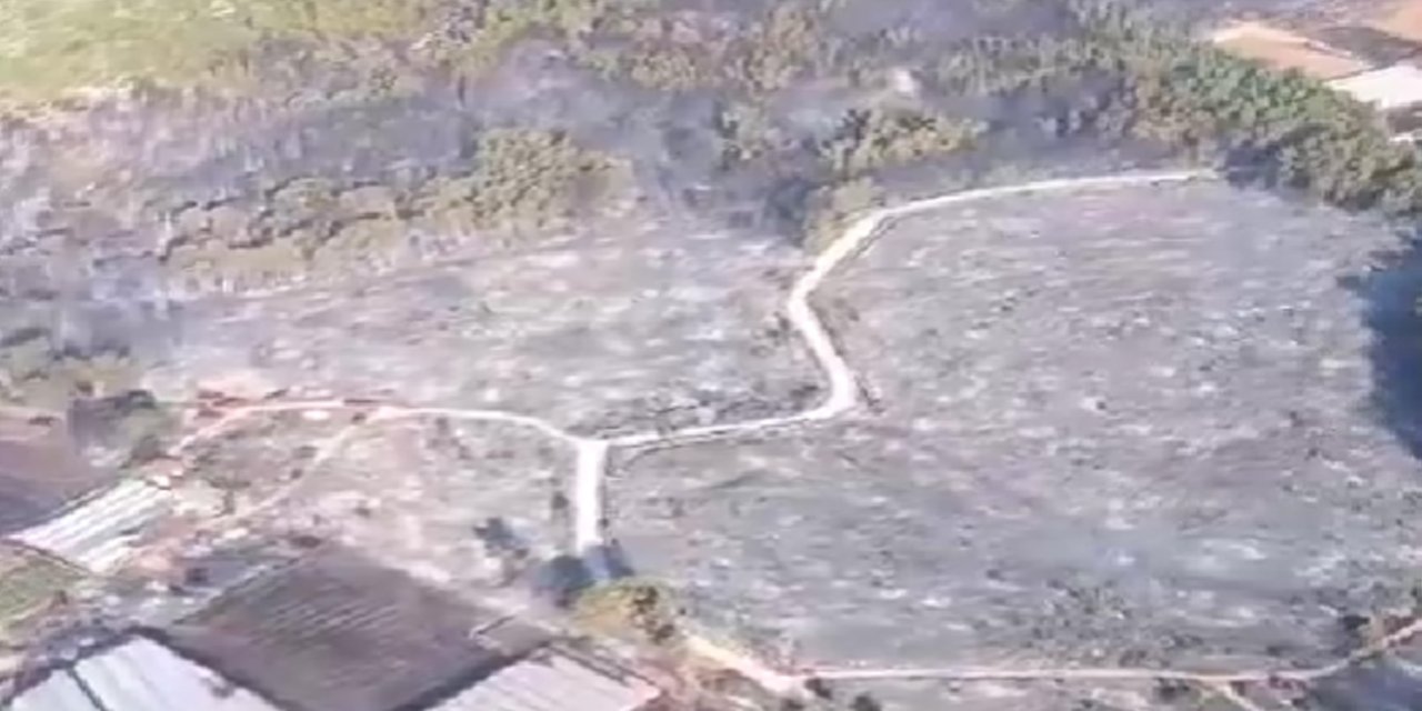 Muğla’da başlayıp Antalya’ya sıçrayan yangın kontrol altına alındı