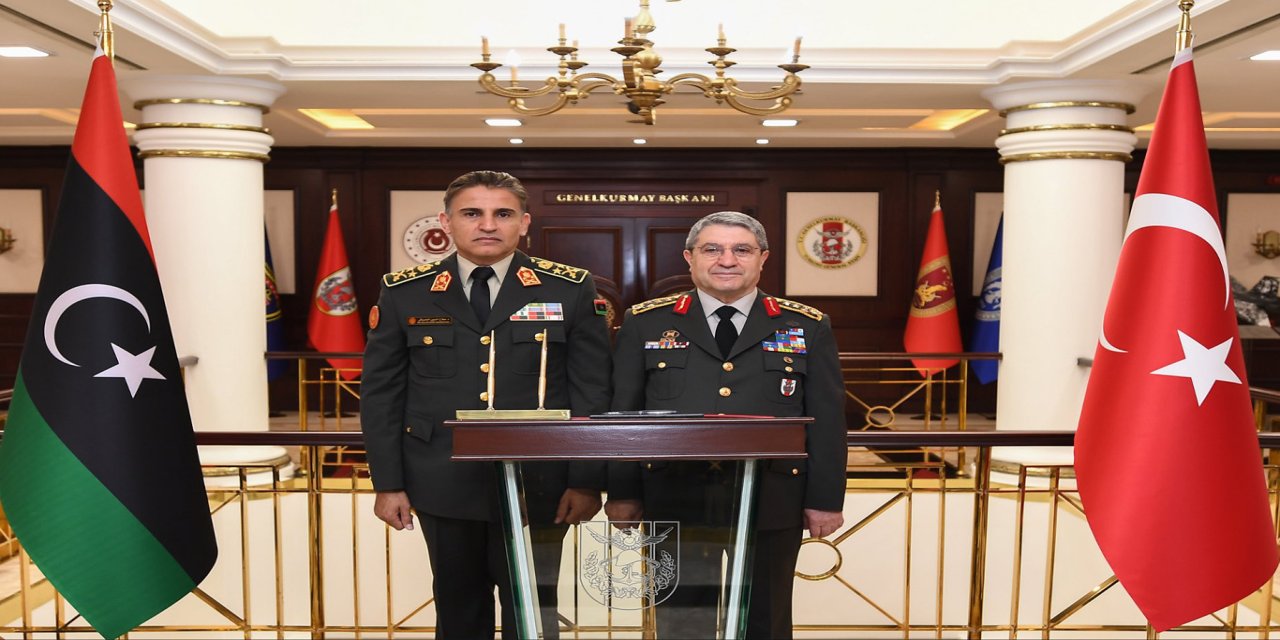 Genelkurmay Başkanı Bayraktaroğlu Libya Genelkurmay Başkanı ile görüştü