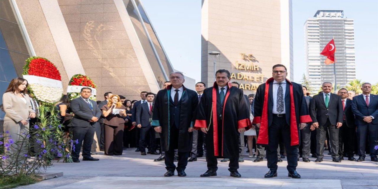 İzmir Adliyesi'nde yeni adli yıl başladı