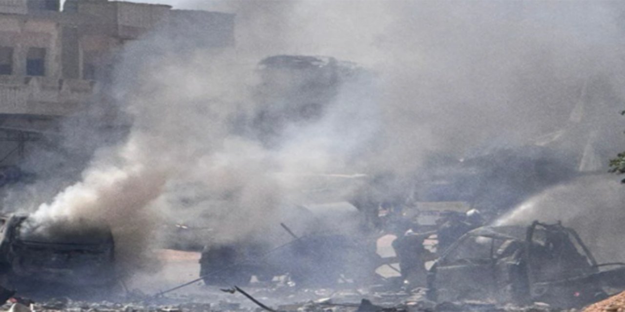 Suriye'de mühimmat yüklü araç infilak etti: 5 kişi öldü 10 kişi yaralandı