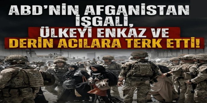 ABD'nin Afganistan işgali geride ağır bir yıkım bıraktı: On binlerce sivil hayatını kaybetti