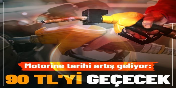 Motorinde tarihi artış beklentisi! Bazı şehirlerde litre fiyatı 90 TL'yi geçecek