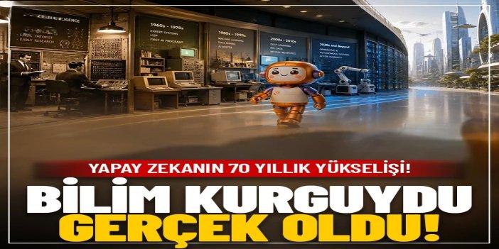 Yapay zekanın 70 yıllık yükselişi: Bilim kurgu hayalinden günlük hayatın merkezine