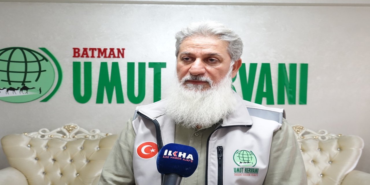 Umut Kervanı Batman'dan ihtiyaç sahibi öğrencilere kırtasiye desteği çağrısı