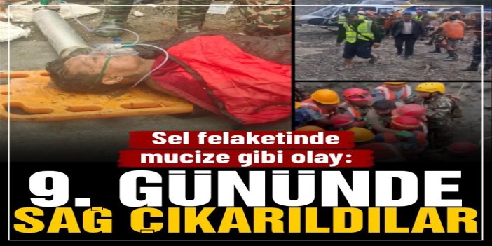 Nepal’de kayıp 2 işçi 9 gün sonra sağ olarak bulundu