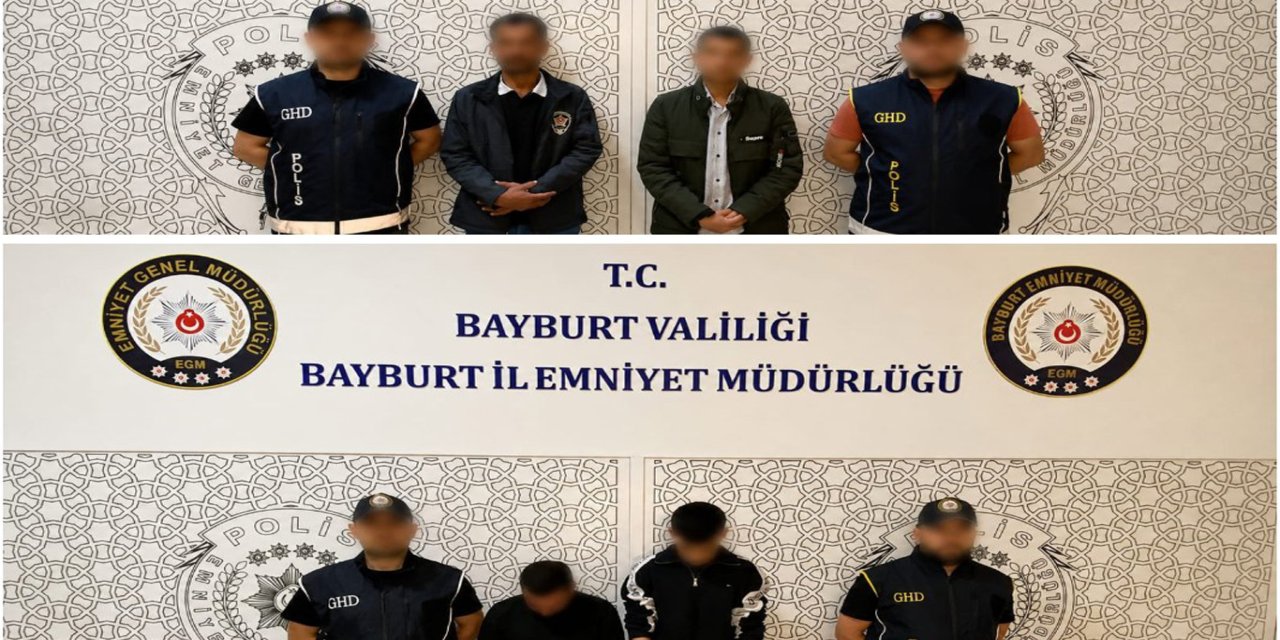 Bayburt’ta göçmen kaçakçılığı operasyonunda 2 şüpheli yakalandı