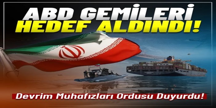 İran Devrim Muhafızları: ABD'ye ait insansız deniz aracını hedef aldık