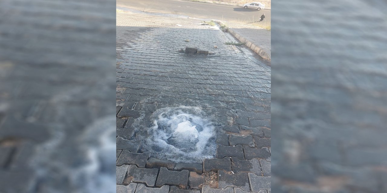 Şanlıurfa'da 7 gündür boşa akan temiz su arızası giderilmiyor