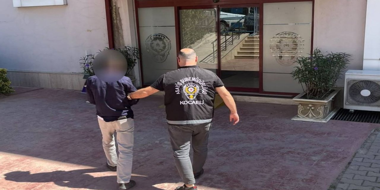 Kocaeli'de 16 yıl kesinleşmiş hapis cezası bulunan hükümlü yakalandı